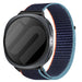 Samsung Galaxy Watch 8 Classic Nylonarmband (Dunkel Blau Mix)