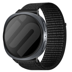 Samsung Galaxy Watch 8 Classic Nylonarmband (Schwarz)