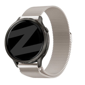 Bandz Garmin Vivomove Luxe Milanese Loop Armband (Polarstern)