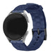 Amazfit Bip U (Pro) Silicone Hexa Strap (Dark Blue)