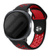 Samsung Galaxy Watch 8 - 44mm Sportarmband (Schwarz/Rot)