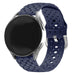 Samsung Galaxy Watch 6 Classic 43 mm geflochtenes Silikonarmband (dunkelblau)