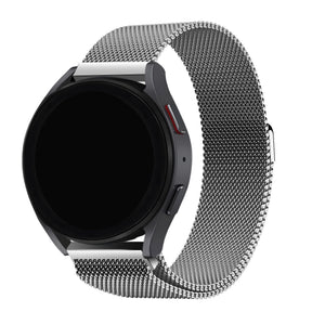 BALR Polar Grit X Milanese Armband (Silber)