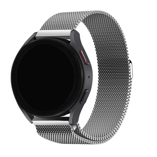 BALR Polar Grit X Milanese Armband (Silber)