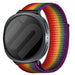 Samsung Galaxy Watch 8 - 40mm Nylonarmband (Regenbogen)