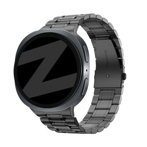 Bandz Samsung Galaxy Watch 8 - 44mm Stahlarmband 'Deluxe' (Schwarz)