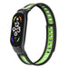 Xiaomi Mi Band 7 Sportarmband mit Rahmen (Schwarz/Grün)