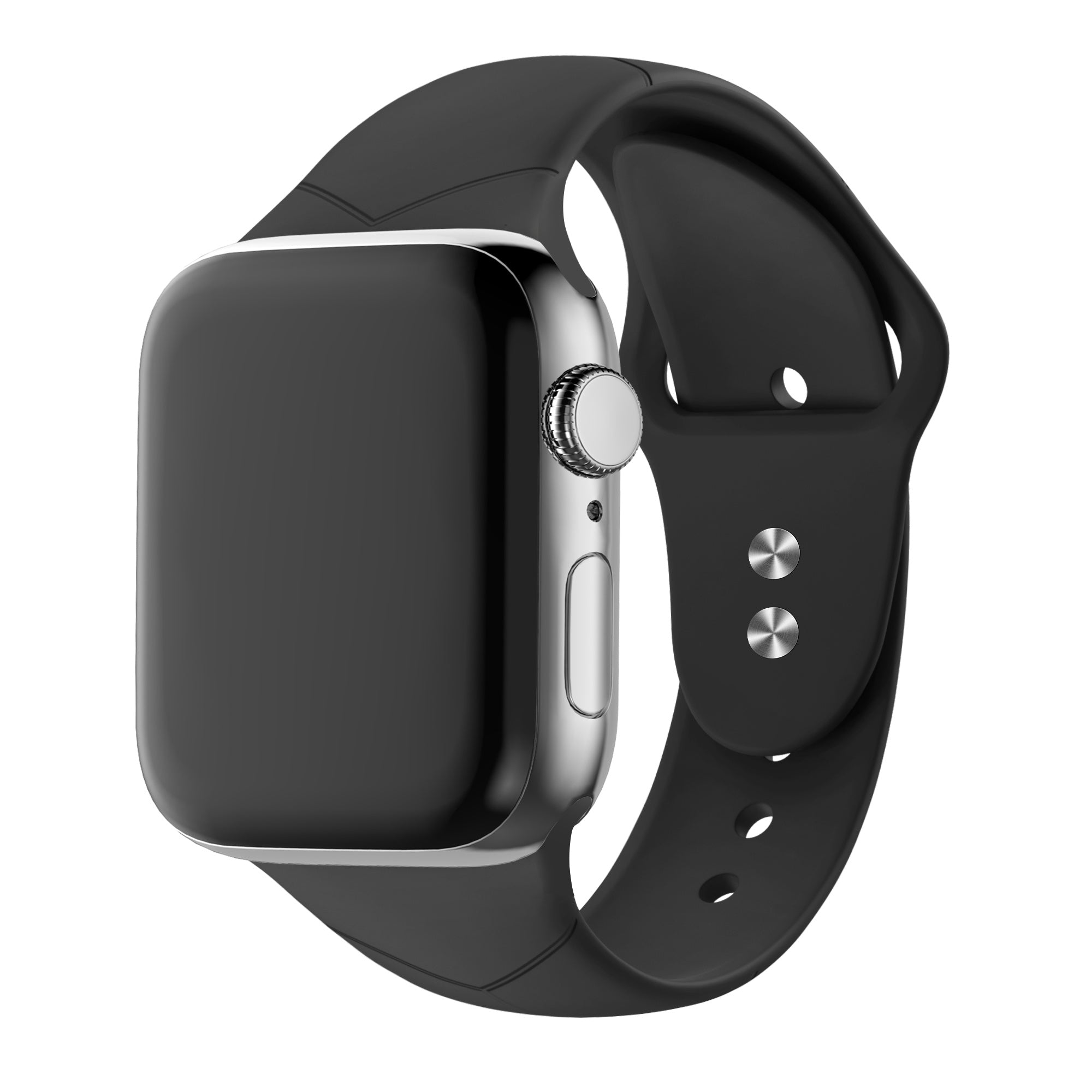 BALR Apple Watch Ultra Hexagons Sport Strap (Black)