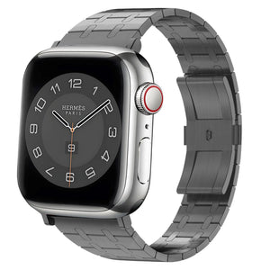 Balr. Apple Watch Edelstahl-Armband (Schwarz)
