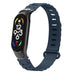 Xiaomi Mi Band 7 TPU Armband mit Rahmen (Dunkelblau)