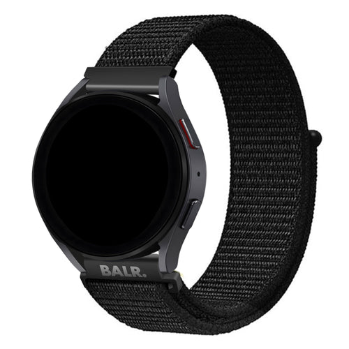 BALR Huawei Watch GT 3 Pro 46mm Nylonarmband (Schwarz)