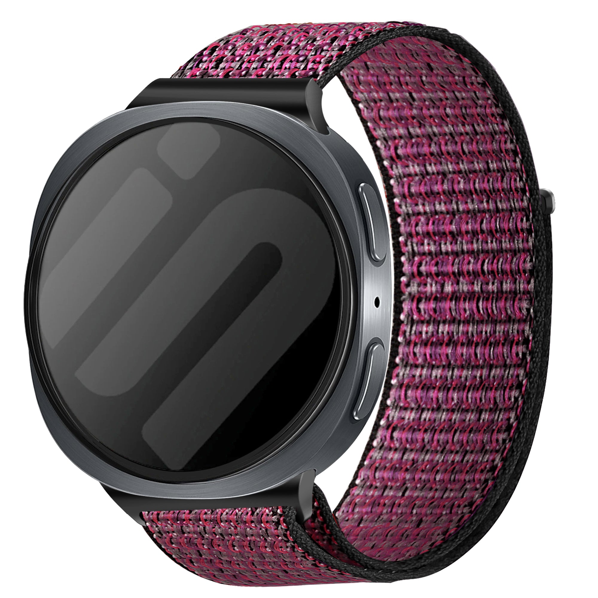 Samsung Galaxy Watch 8 - 40mm Nylonarmband (True Berry)