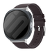 Samsung Galaxy Watch 8 Classic Gebürstetes Lederarmband (Kaffee Braun)