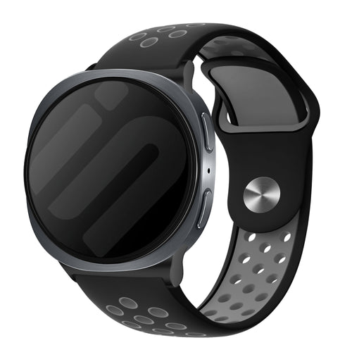 Samsung Galaxy Watch 8 - 40mm Sportarmband (Schwarz/Grau)