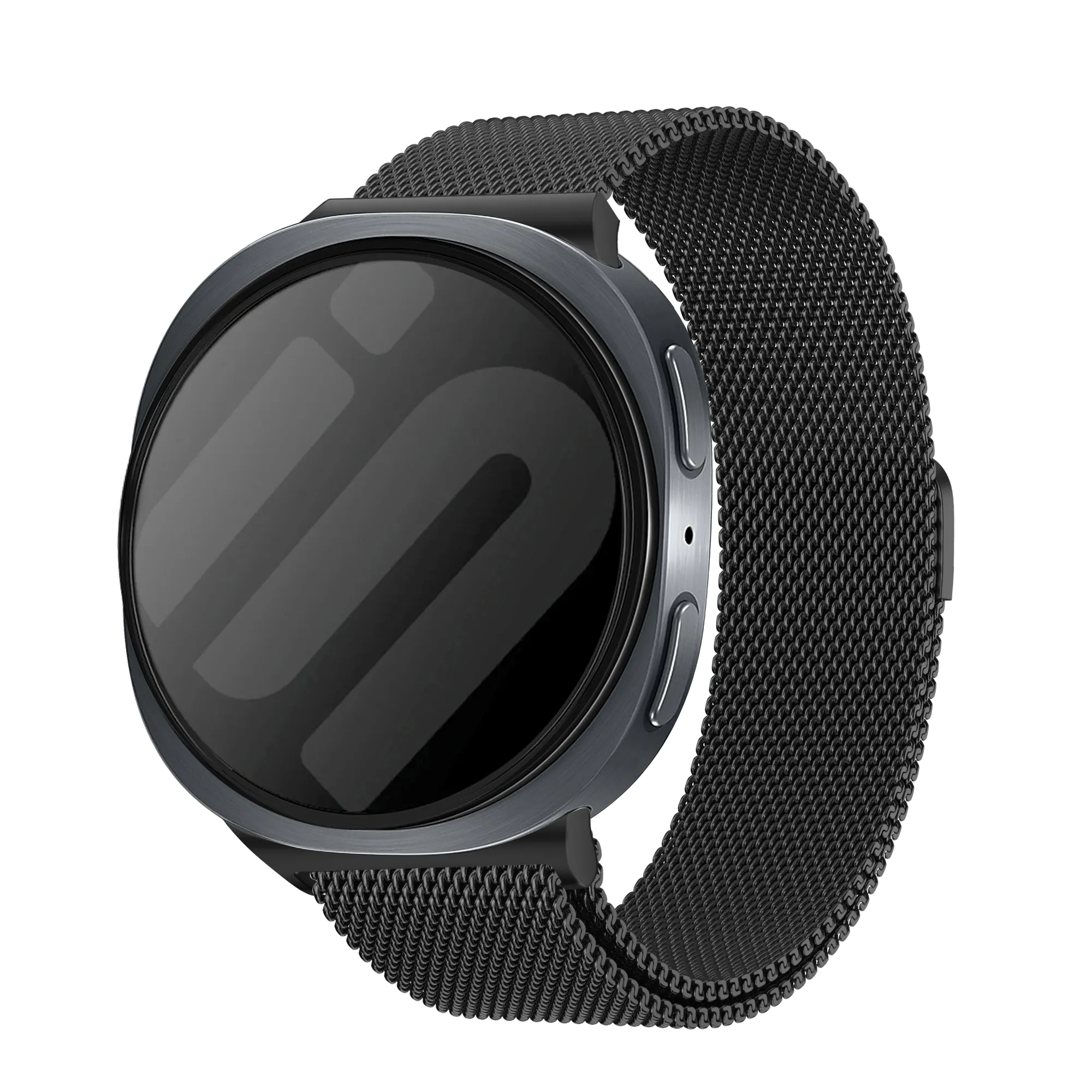 Samsung Galaxy Watch 8 Classic Milanese Armband (Schwarz)
