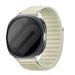 Samsung Galaxy Watch 9 - 44mm Wave Nylonarmband (Polarstern)