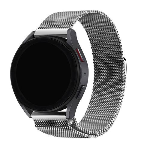 BALR Samsung Galaxy Watch 3 45mm Milanese Strap (Silver)
