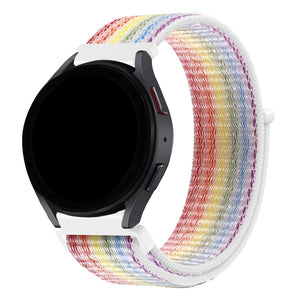 Bandz Amazfit Cheetah 2 Pro Nylon Loop Armband (Mehrfarbig)