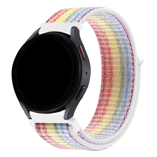 Bandz Amazfit Cheetah 2 Pro Nylon Loop Armband (Mehrfarbig)