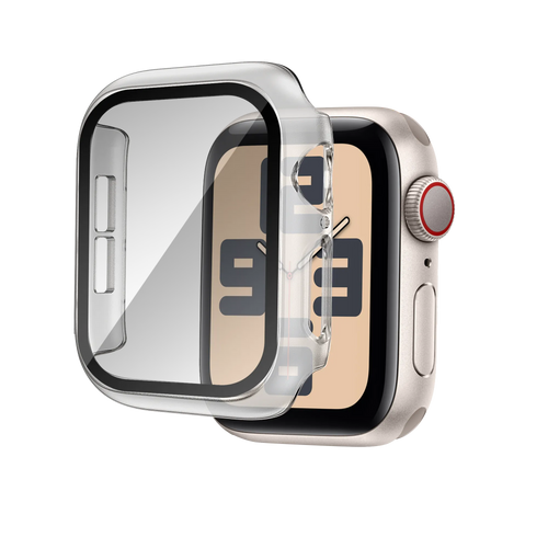Bandz Apple Watch 10/11 PC-Gehäuse mit Glass (Transparent)