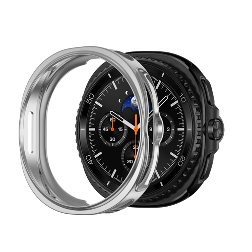 Bandz Samsung Galaxy Watch 8 Classic TPU Hülle (Silber)