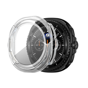 Bandz Samsung Galaxy Watch 8 Classic PC Hülle mit Glas (Transparant)
