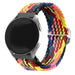 Samsung Galaxy Watch 4 Classic 46mm verstellbares gewebtes Nylonarmband (Mehrfarben)