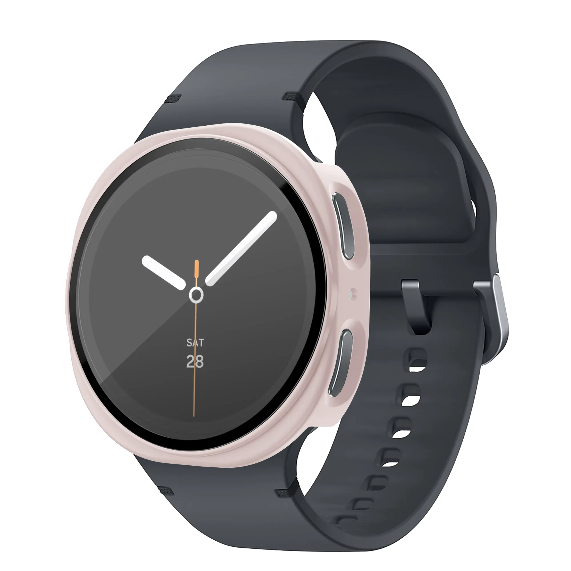 Bandz Samsung Galaxy Watch 8 - 40mm PC Cover with Glass (Pink)