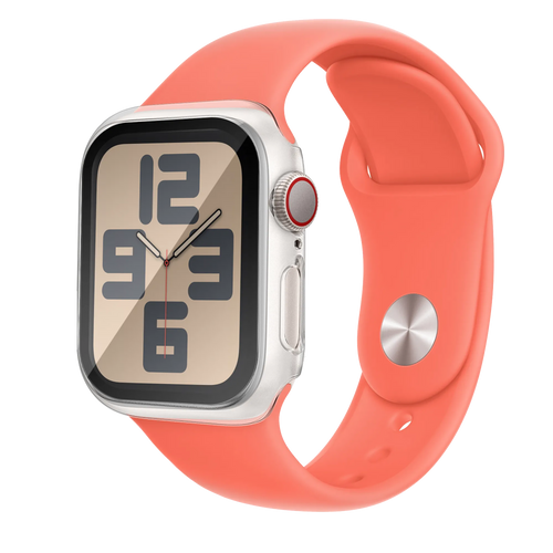 Bandz Apple Watch 10/11 PC-Gehäuse mit Glass (Transparent)