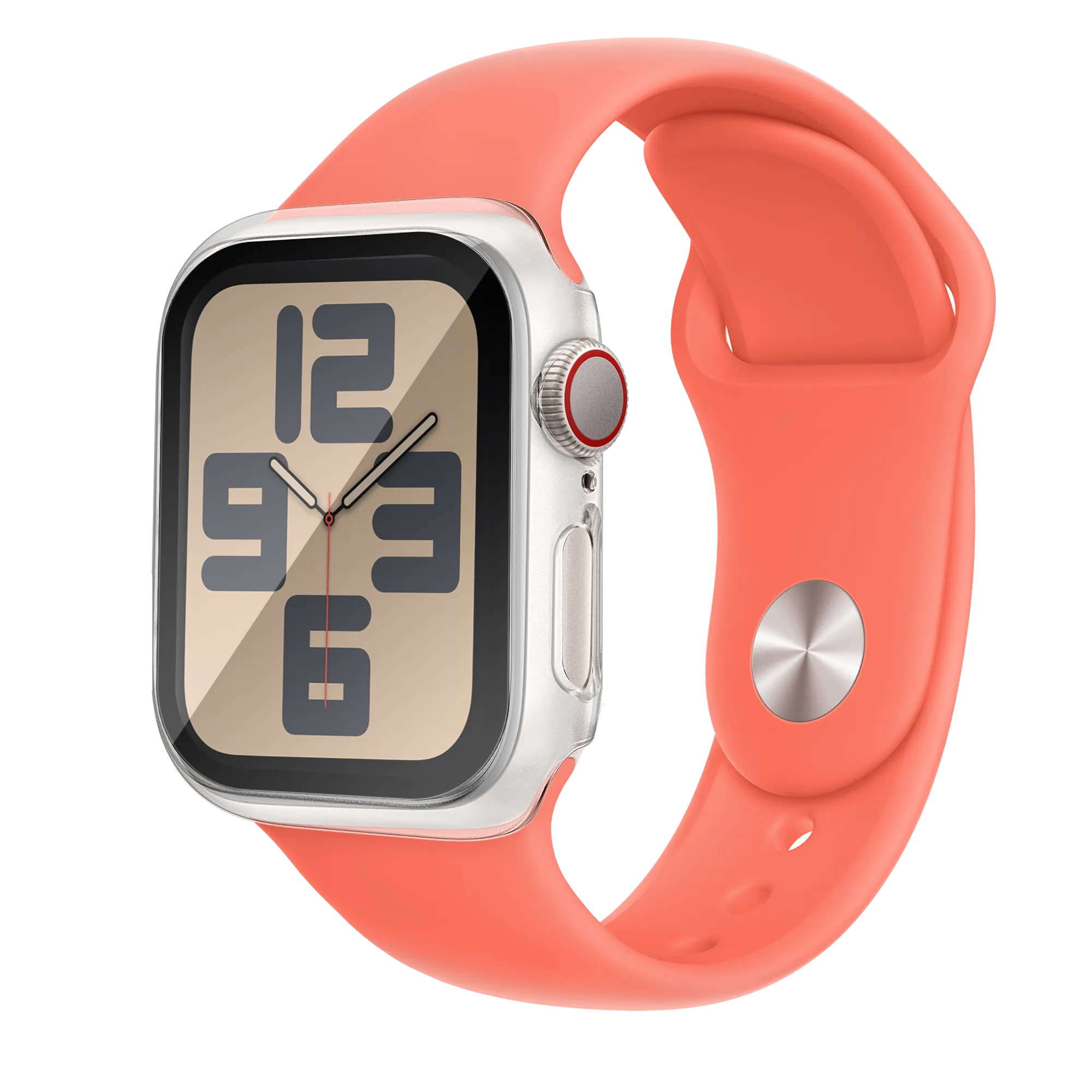 Bandz Apple Watch 10/11 PC-Gehäuse mit Glass (Transparent)
