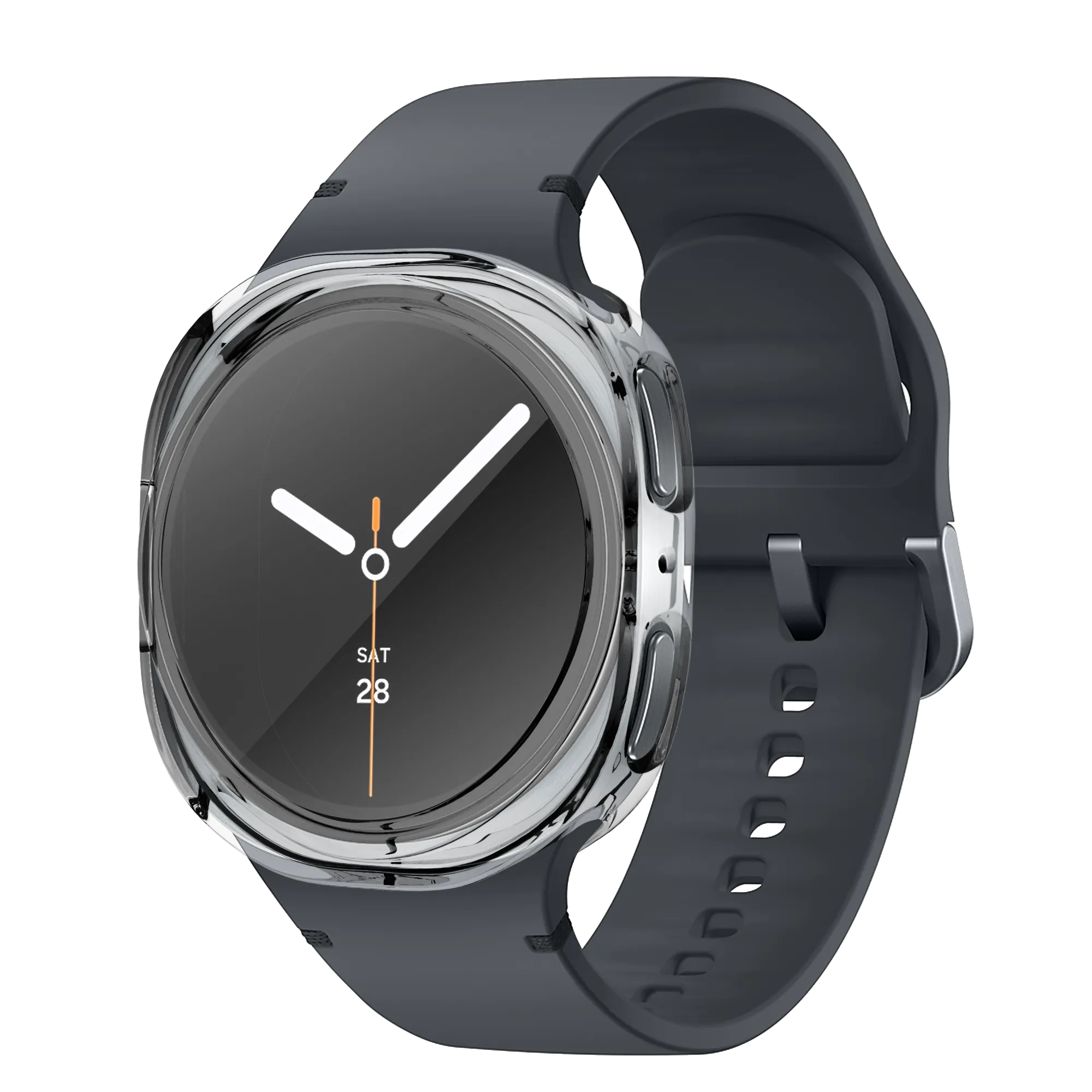 Bandz Samsung Galaxy Watch 8 - 40mm TPU Hülle (Transparant)