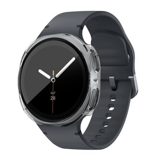 Bandz Samsung Galaxy Watch 8 - 44mm PC Hülle mit Glas (Transparant)