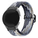 Fossil Gen 5 Adjustable Braided Strap (Black/White)