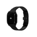 Reqior Apple Watch 45mm Hülle mit integriertem Stahlarmband (Schwarz)