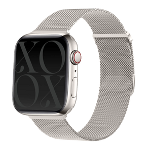 xoxo Wildhearts Apple Watch Milanaise Armband (Polarstern)