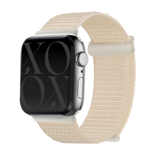 xoxo Wildhearts Apple Watch Nylonarmband (Aprikose)