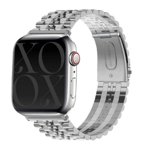 xoxo Wildhearts Apple Watch Stahlarmband (Silber)