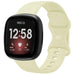 Fitbit Sense Silikonarmband Classic (Hellgelb)