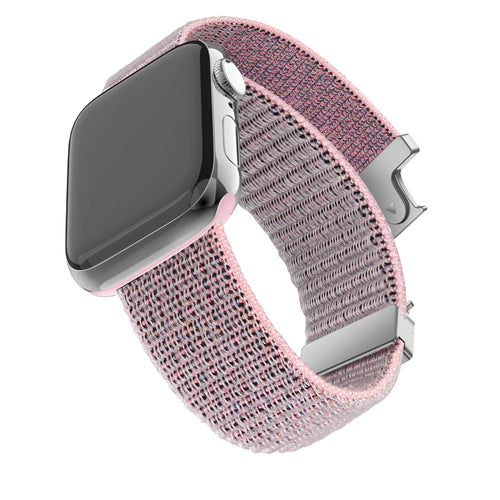 Nylon Strap 'Classic' P-Buckle, on a watch, 3/4 front view