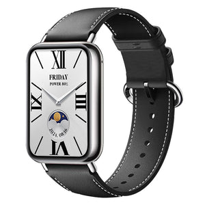 Redmi Watch 6 Lederarmband (Schwarz)