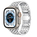 Apple Watch Ultra Drachenarmband Stahl (Silber)