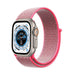 Apple Watch Ultra Nylonarmband (Pink)