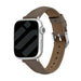 Apple Watch Slimfit Leather Strap (Dark Brown)