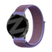 Bandz Garmin Venu 4 - 41mm Nylon Loop Armband (Flieder)