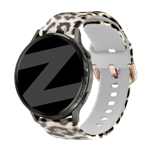 Bandz Garmin Vivomove Style Silikonarmband 'Lucky Leopard'