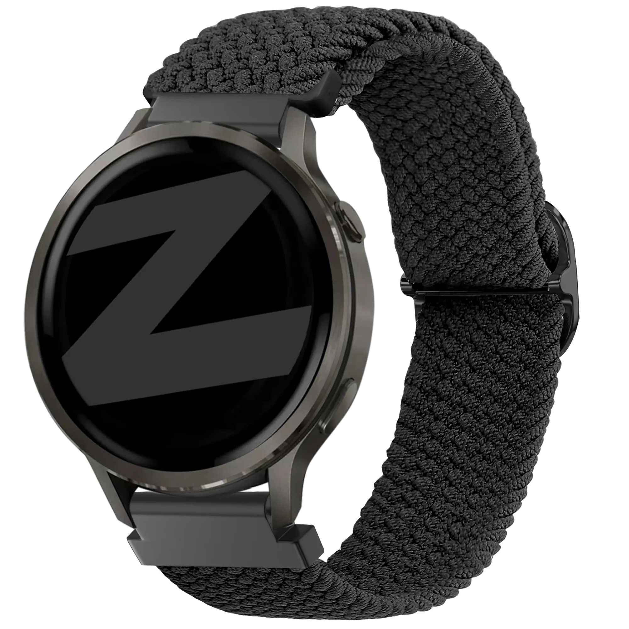 Bandz Garmin Forerunner 265s Adjustable Braided Strap (Black)