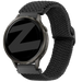 Bandz Garmin Forerunner 265s Verstellbares Geflochtenes Armband (Schwarz)