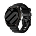 Amazfit T-Rex Ultra 2 Trail Silikonarmband (Schwarz)