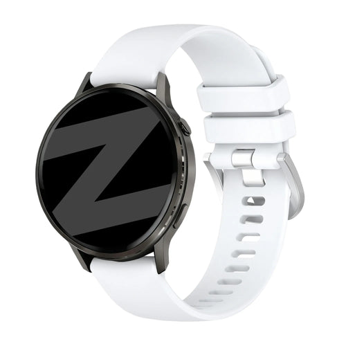 Bandz Garmin Forerunner 255s Silicone Strap 'Classic' (White)