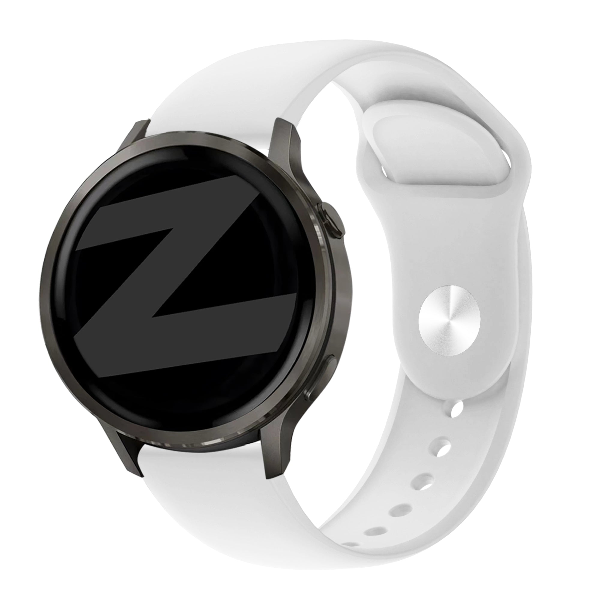 Bandz Garmin Vivomove 3s Sport Strap 'Deluxe' (White)